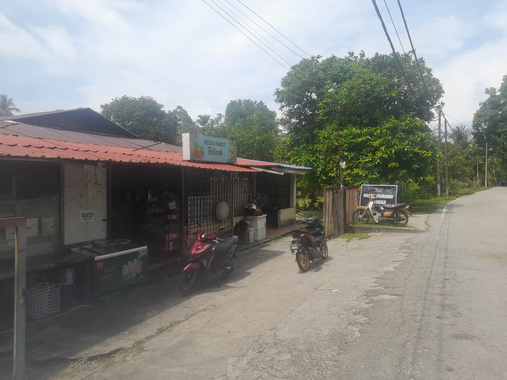 Hostel entrance